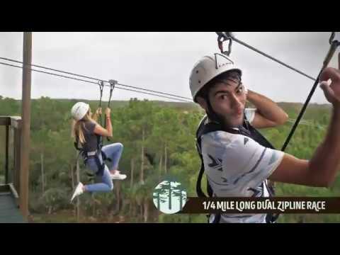 Zip Line adventures at Forever Florida