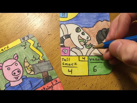 Homemade TCG MatchBattlers speed art!