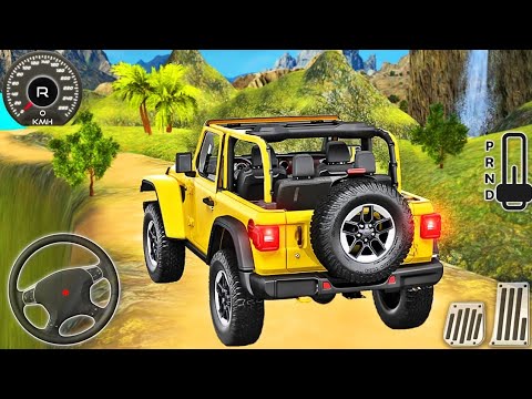 Offroad Jeep Driving Simulator - Luxury SUV 4x4 Prado Stunts - Android GamePlay #driving #games