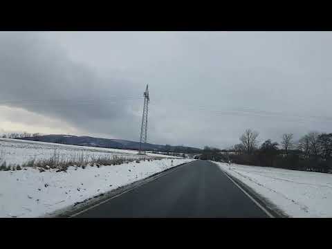 Fahrt von Niedergandern im LK Göttingen in NDS nach Witzenhausen im Werra-Meißner-Kreis in Hessen.