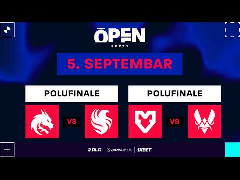 BLAST Open Porto 2026 - POLUFINALE - Team Falcons vs Team Spirit | MOUZ vs Team Vitality