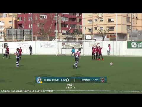 Jornada 19. At. Bº la Luz - Xirivella "A" 0 - 2 Levante UD "C" (Raul Lopez )