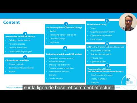 The NDC Action project background and purpose of the webinar series