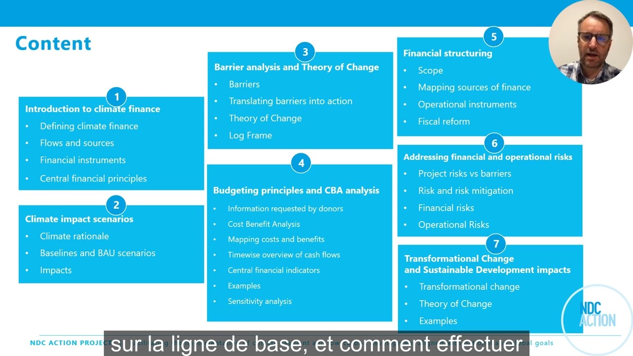 The NDC Action project background and purpose of the webinar series
