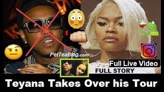 Teyana Taylor gets Jeremih Kicked Off his Own Tour & Roast Him! He Responds 🤔(Full Video)