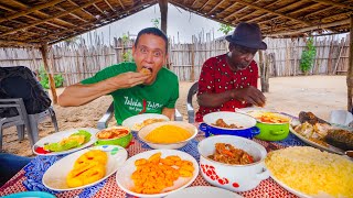 Unseen African Food - 2 DAY AFRICAN CATFISH!! Seafood + Attiéké in Côte d’Ivoire!! 🇨🇮 - YouTube