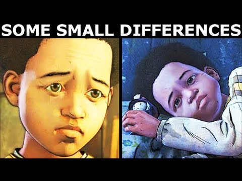 Some "AJ Will Remember That" Difference Check - The Walking Dead Final Season 4 Episode 2
