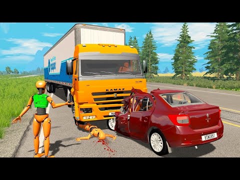 REALİSTİC Car Crashes - #beamngdrive Entrofu #41