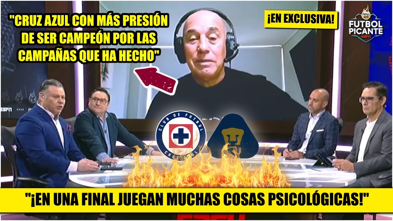 PUMAS TIENE MÁS OPORTUNIDAD DE SER CAMPEÓN por cerrar en CU, dijo Juan Calos Vera | Futbol Picante