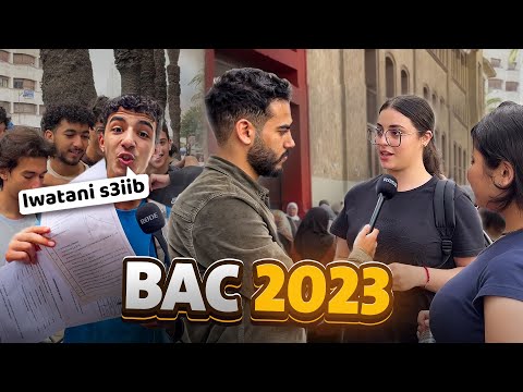 I asked the high school seniors how they passed the national exam again.