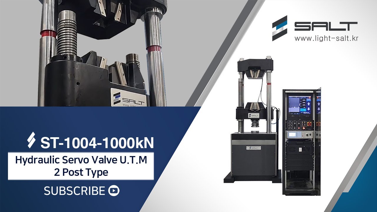 Hydraulic Servo Type Universal Testing Machine - ST-1004(1,000kN)