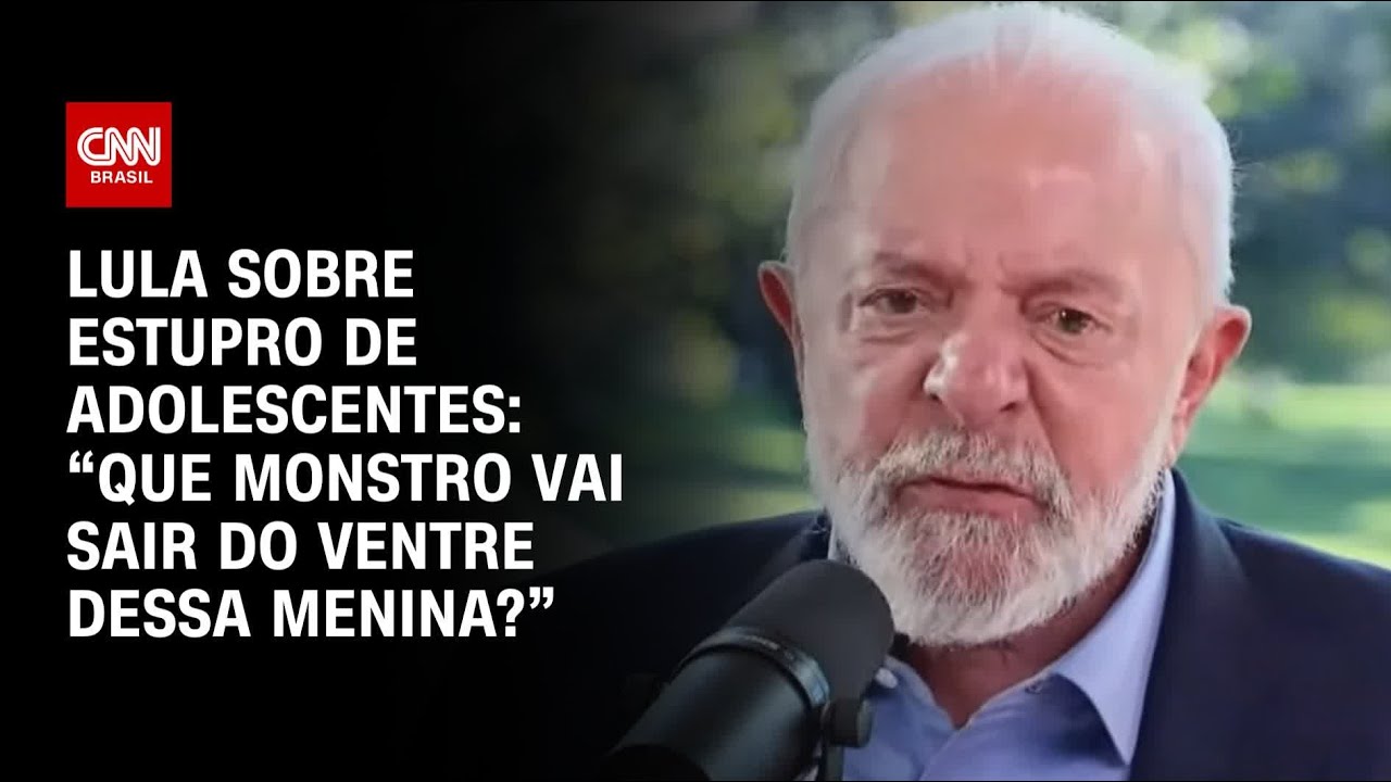VÍDEO: Lula se refere a bebê concebido por estupro como "monstro" e Planalto manipula o conteúdo