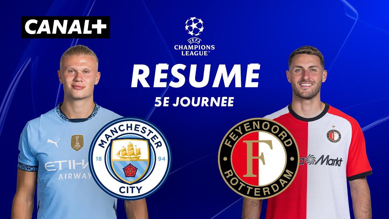 Scénario complètement fou pour Man. City / Feyenoord ! - Ligue des champions 2024/25 (J5)