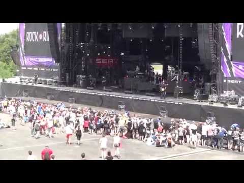 Linkin Park crew soundchecking Faint at Rock am Ring 2014