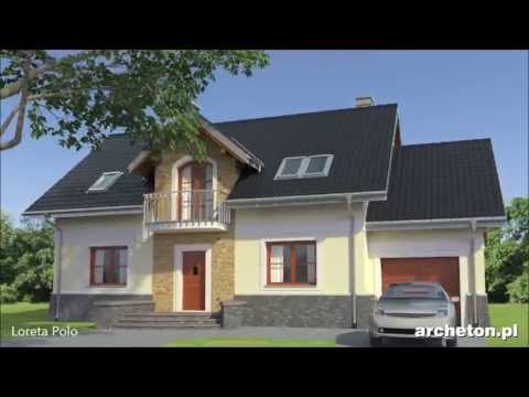 Projekt domu Loreta Polo - archeton.pl
