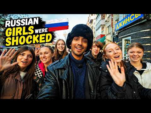 Surrounded by Russian Girls 😳 |  Novosibirsk City , Russia