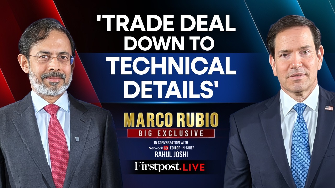 MARCO RUBIO LIVE INTERVIEW: US Secretary Of State Gets Candid With Rahul Joshi | Big Exclusive