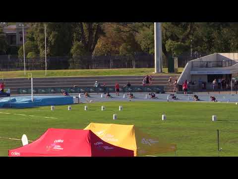 BOYS U12 200M FINAL - 2018 STATE TRACK AND FIELD CHAMPIONSHIPS // LAVicTV