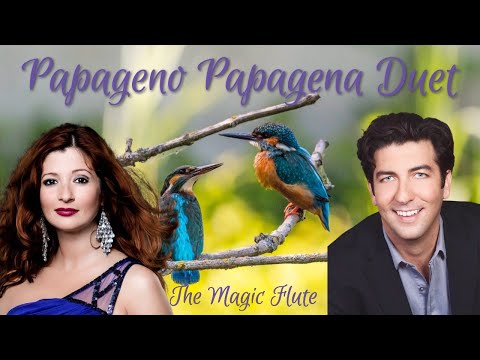 Papageno Papagena duet from The Magic Flute - Brooke deRosa & Bernardo Bermudez