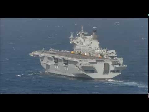 Voo no Sikorsky SH16 Seahawk decolando do PHM Atlntico