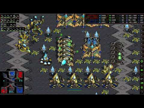 SCW 2v2 - HYDRA/EVIL vs GOLDSCV/PUELO - 2 Games - Starcraft Casty Cast - Happy Thursday!! GGsz!