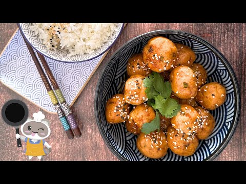 Boulettes de poulet teriyaki : Un délice