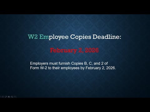 Form Printing And Filing Deadlines