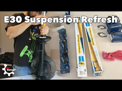 E30 Suspension Refresh - New Bilstein Shocks and More