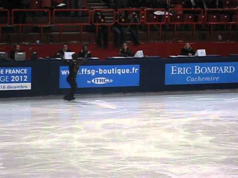 Brian Joubert - 2012 Trophée Eric Bompard - SP - Genesis/Aerodynamic