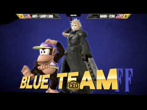 CEO2016 - dT | Anti + Larry Lurr vs. Liquid`Nairo vs TSM | Zero - WiiU Doubles LF