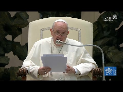 Papa Francesco, Udienza Generale del 13 ottobre 2021