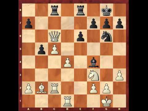 Chess: Queen's Indian game Susan Polgar 2577 - Boris F Gulko 2585 http://sunday.b1u.org ✔️