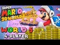 Super Mario 3D World - World 5 (4-Player) 