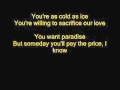 Foreigner - Cold as Ice with lyrics 