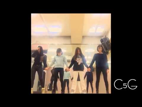 150108 Youngjoo practicing w/ The Seeya