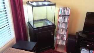 Marineland 27 Cube freshwater aquarium setup