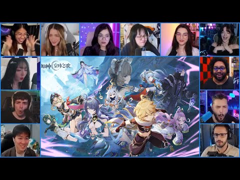 Version Luna I A Dance of Snowy Tides and Hoarfrost Groves Trailer | Genshin Impact Reaction Mashup