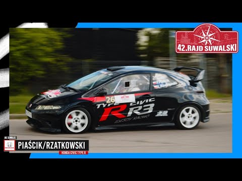 Piaścik/Rzatkowski - Honda Civic Type R - 42 Rajd Suwalski U.T. Jurewicz 2023