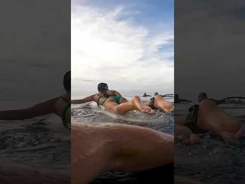 Local surfer kicks surfboard at me | Bali POV