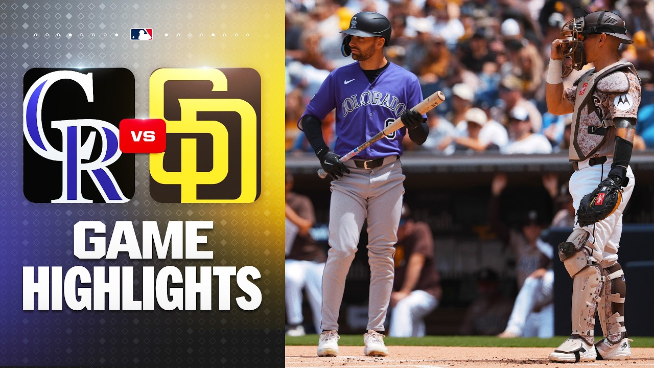 Rockies vs. Padres Game Highlights (4/12/26) | MLB Highlights