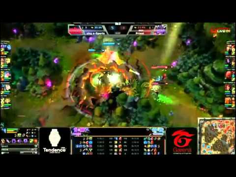 AHQ Westdoor Ahri VS HK Priest Highlights   2014 LNL Winter Qualifiers W1 MUST SEE