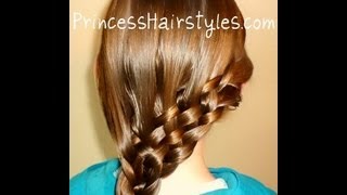 preview picture of video 'Side Swept Basket Weave Braid Braided Hairstyles'