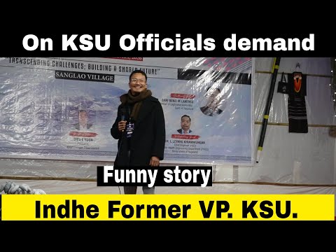 Indhe former VP KSU. Funny story