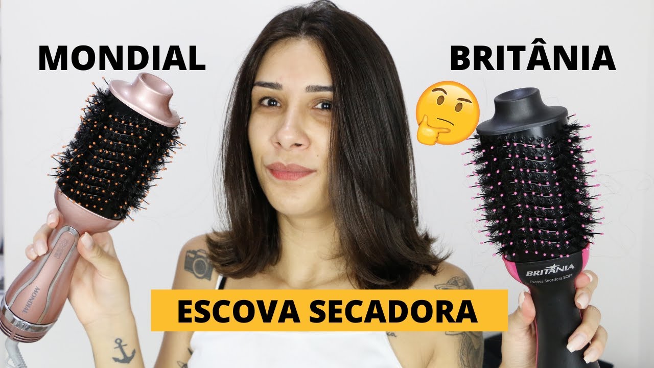QUAL É A MELHOR ESCOVA SECADORA, MONDIAL OU BRITÂNIA? @mondialbr  @BritaniaEletrodomesticos