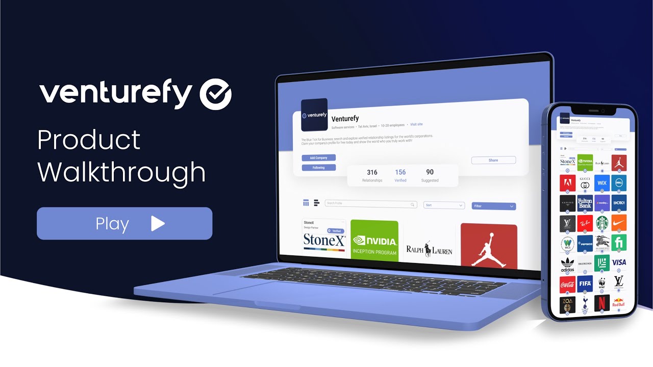 Venturefy tutorial