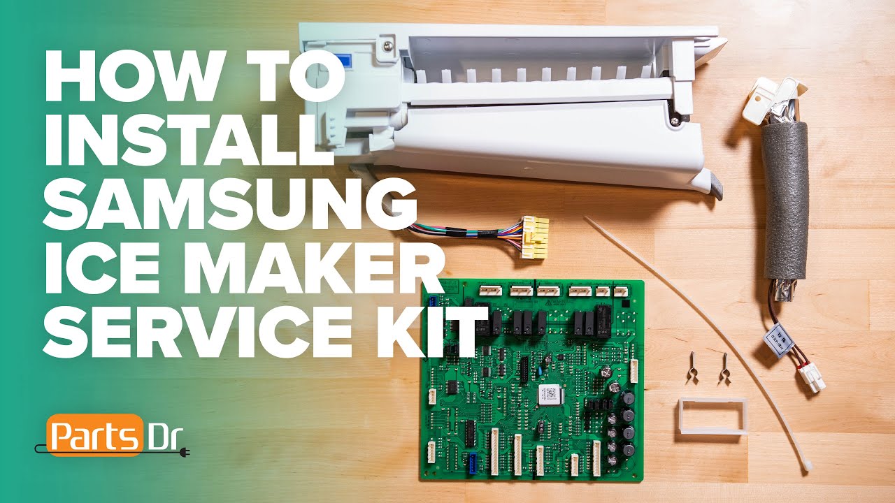 Are you having issues with your Samsung direct cool ice maker?  This ice maker service kit may be the solution to your problems.  The service kit includes an updated ice maker, drain tube, y-clip kit, and main control board that helps the ice maker from freezing up.