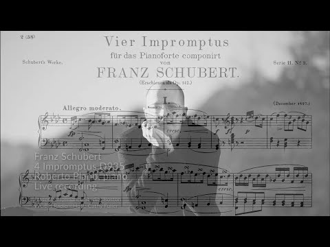 Schubert, 4 Impromptus D935/op. 142 (with score)