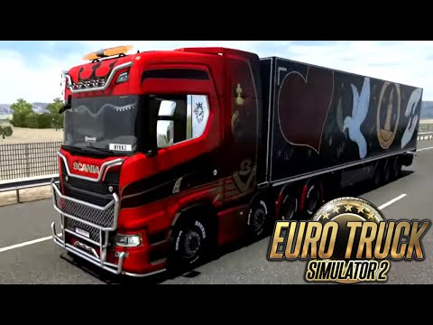 EURO TRUCK SIMULATOR 2 - CONSEGNIAMO PACCHI NATALIZI - GAMEPLAY ITA