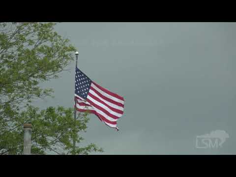 4-17-2021 Bastrop, La - Heavy Rain, Lightning, Storm Structure