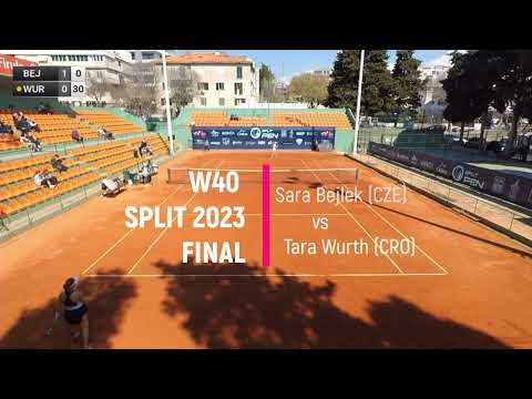 Sara Bejlek vs Tara Wurth - Final W40 Split